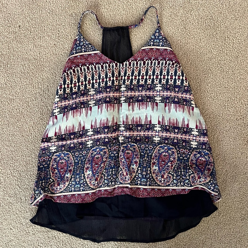 Lucky Brand Flowy Tank